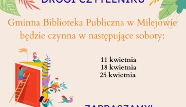 Soboty w Gminnej Bibliotece Publicznej w Milejowie